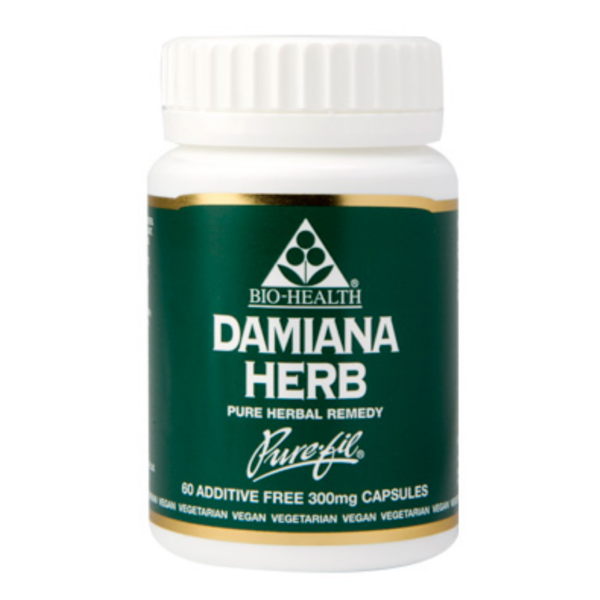 Bio-Health Damiana Herb Caps 60's